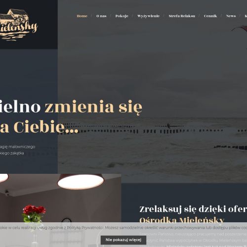 Apartament z ogrodem w Mielnie