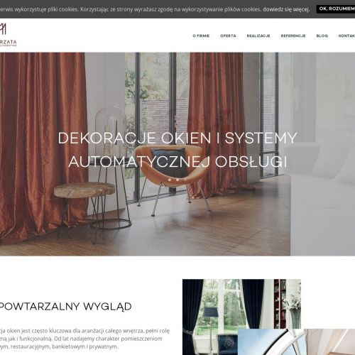 Systemy zasłon do hoteli