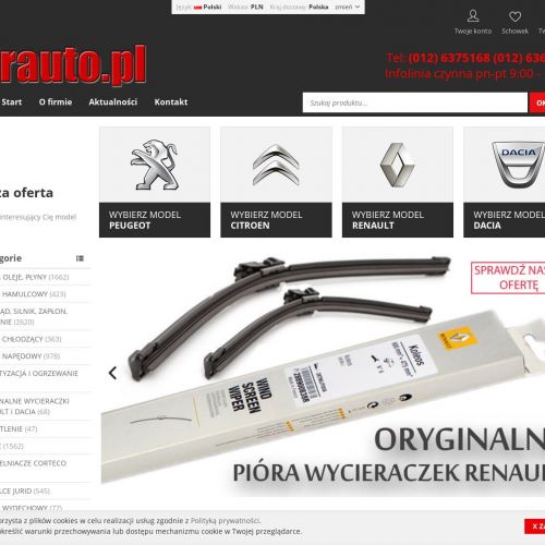 Filtry do Citroena i Peugeota oraz Renaulta