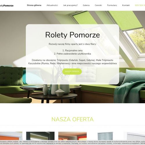 Rolety materiałowe i moskitiery