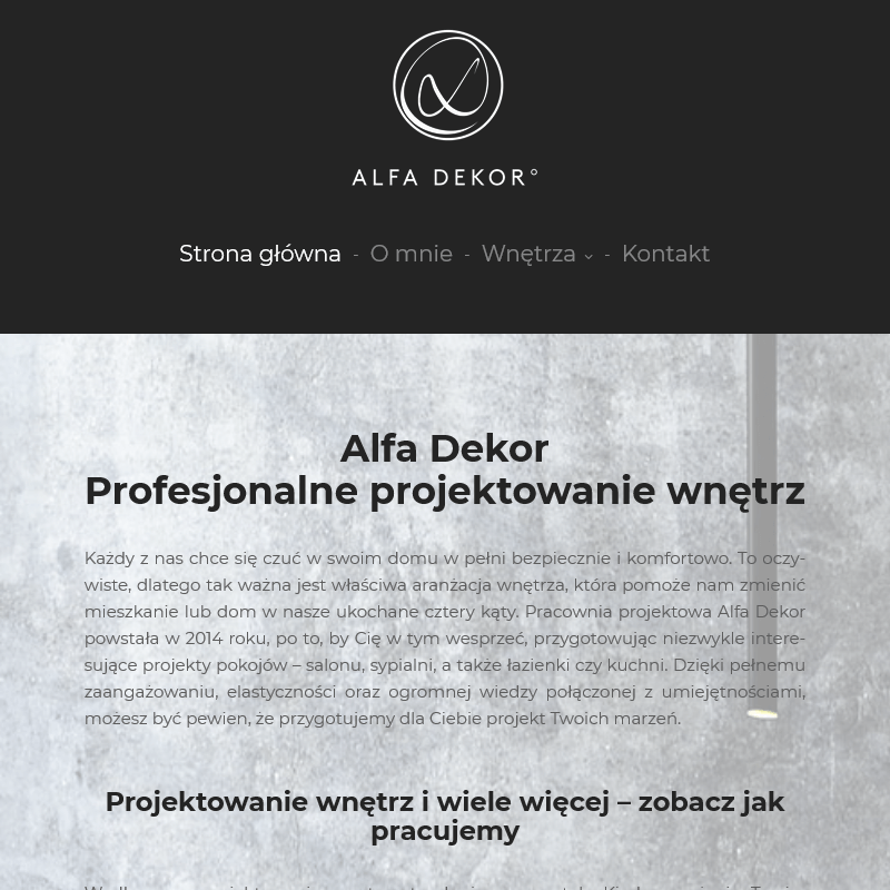 Projektowanie pokojów - Piaseczno