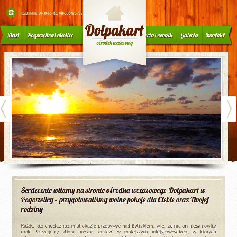 Domki z aneksem kuchennym