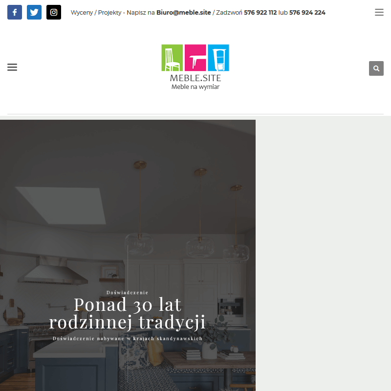 Projekty mebli do salonu