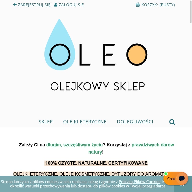 Spożywcze olejki eteryczne