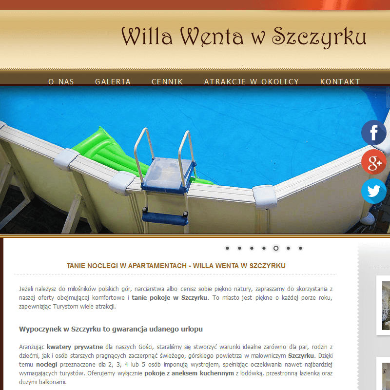 Kwatery prywatne - Szczyrk