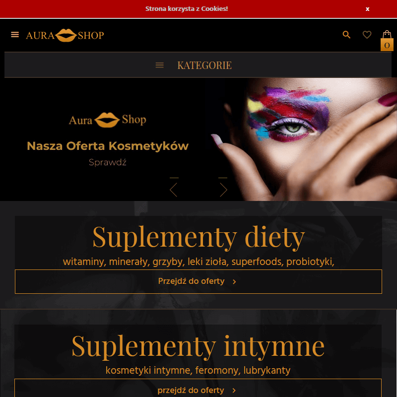 Sklep z suplementami i witaminami