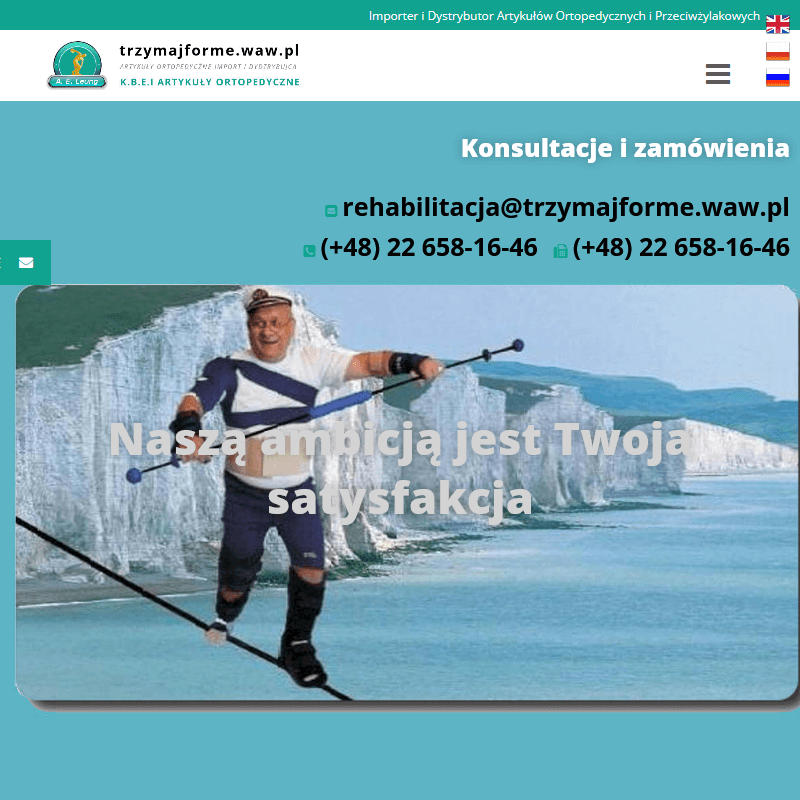 Laski bambusowe i dziecięce ortezy