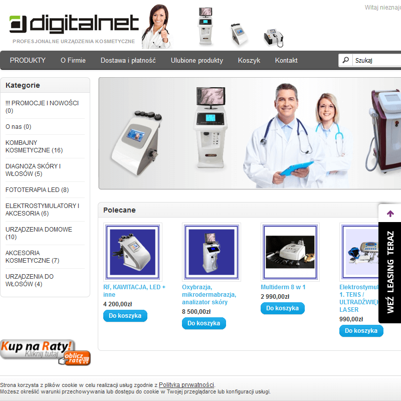 Nowoczesne urządzenia kosmetyczne